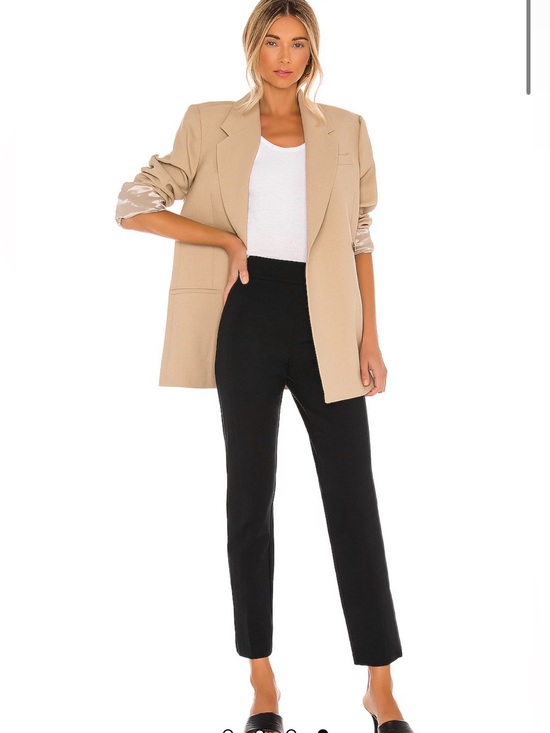 SPANX Pants - SPANX Black Straight-Leg Cropped Trousers M
